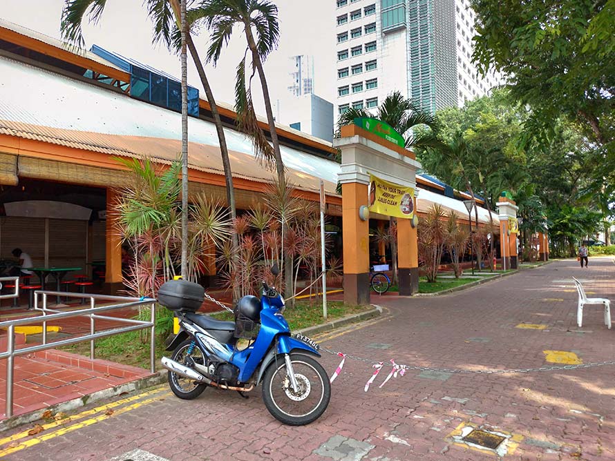 シンガポール マックスウェルフードセンター(Maxwell Food Centre) 入口