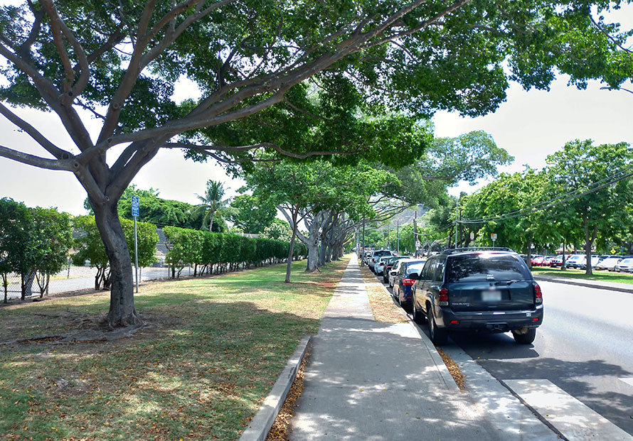 ハワイ ホノルル 道路