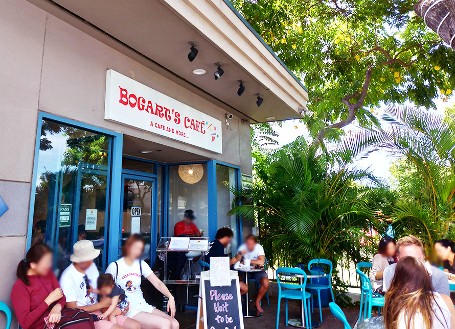 ハワイ ホノルル BOGART'S CAFE(ボガーツカフェ) 入口