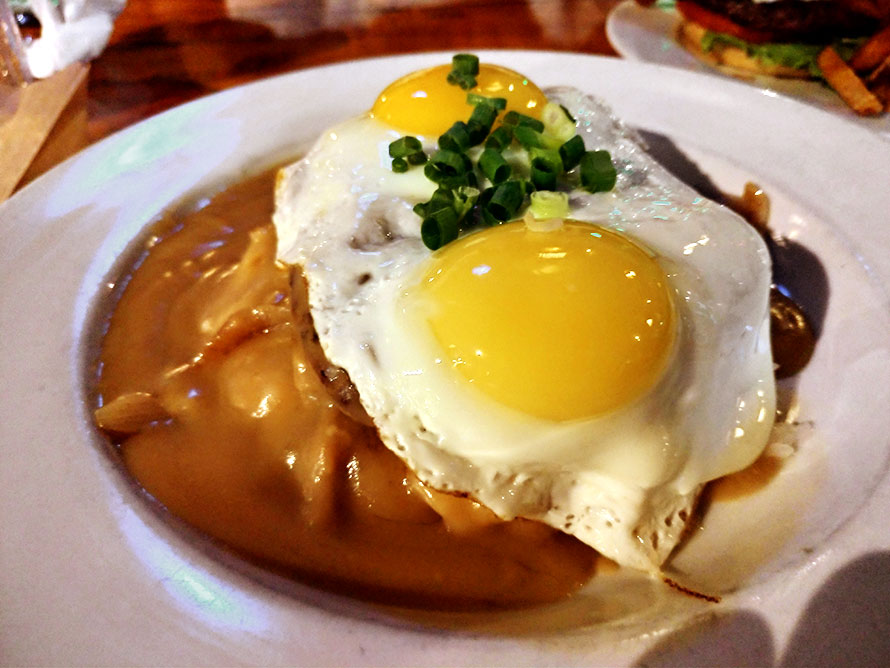 ハワイ ホノルル LULU'S WAIKIKI(ルルズワイキキ) ロコモコ