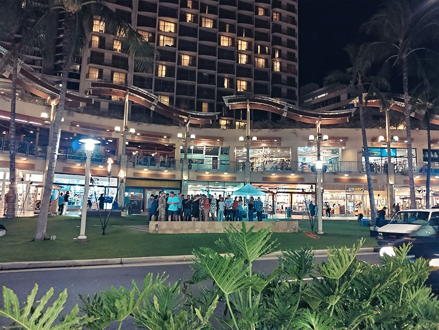 ハワイ ホノルル ワイキキビーチウォーク