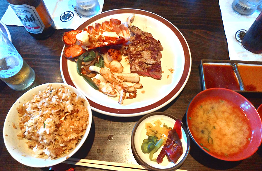 ハワイ オアフ島 ワイキキ 田中オブ東京 イースト お料理